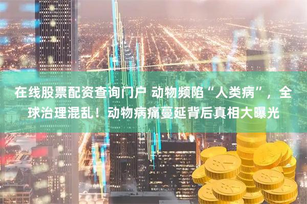 在线股票配资查询门户 动物频陷“人类病”，全球治理混乱！动物病痛蔓延背后真相大曝光